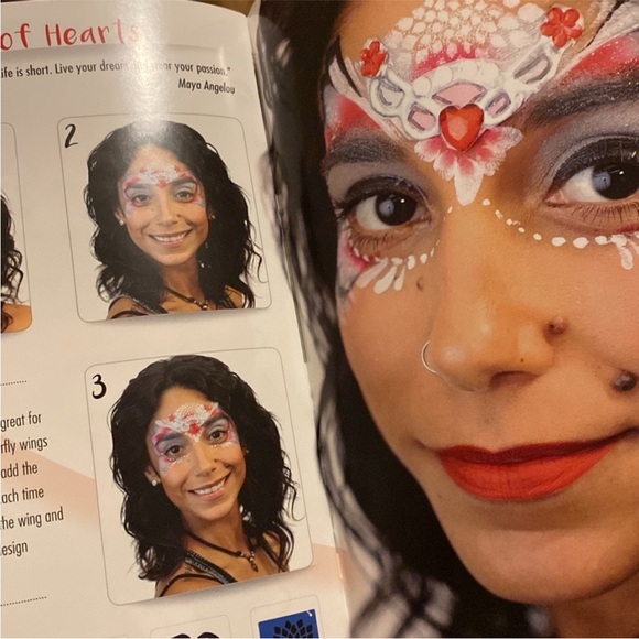 The Face Painting Book of Rainbows and Bling - Picture 3 of 9